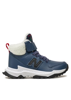 Sneakersy New Balance PT800TFT Granatowy ze sklepu eobuwie.pl w kategorii Buty sportowe dziecięce - zdjęcie 182048838
