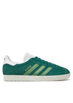 Sneakersy adidas Gazelle IG2096 Zielony ze sklepu eobuwie.pl w kategorii Buty sportowe męskie - zdjęcie 182048888