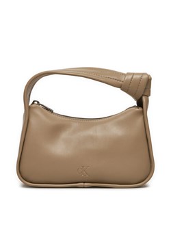 Torebka Calvin Klein Jeans Knotted Mini Block20 K60K612372 Beżowy ze sklepu eobuwie.pl w kategorii Torebki damskie - zdjęcie 182049198