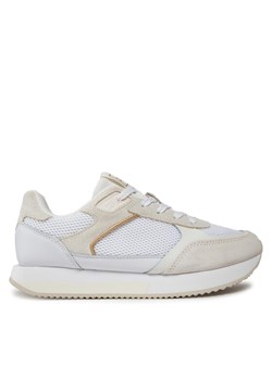 Sneakersy Tommy Hilfiger Essential Elevated Runner FW0FW07700 Biały ze sklepu eobuwie.pl w kategorii Buty sportowe damskie - zdjęcie 182049318