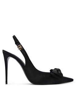 Sandały Dolce&Gabbana CG0844 A3I64 Czarny ze sklepu eobuwie.pl w kategorii Czółenka - zdjęcie 182049866
