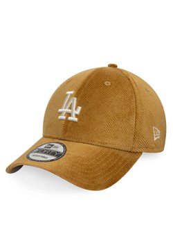 Czapka z daszkiem New Era La Dodgers Cord 9Forty 60595256 Brązowy ze sklepu eobuwie.pl w kategorii Czapki z daszkiem damskie - zdjęcie 182049876