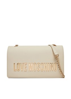 Torebka LOVE MOSCHINO JC4192PP1MKD0110 Écru ze sklepu eobuwie.pl w kategorii Listonoszki - zdjęcie 182049988