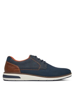 Sneakersy Rieker 11301-14 Granatowy ze sklepu eobuwie.pl w kategorii Buty sportowe męskie - zdjęcie 182050078
