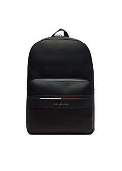 Plecak Tommy Hilfiger Th Foundation Backpack AM0AM13195 Czarny ze sklepu eobuwie.pl w kategorii Plecaki - zdjęcie 182050145