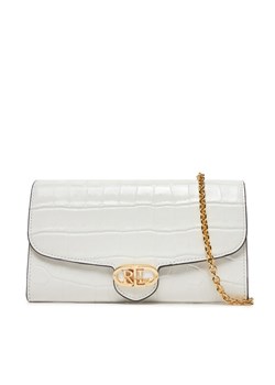 Torebka LAUREN RALPH LAUREN 432964156002 Biały ze sklepu eobuwie.pl w kategorii Kopertówki - zdjęcie 182050209
