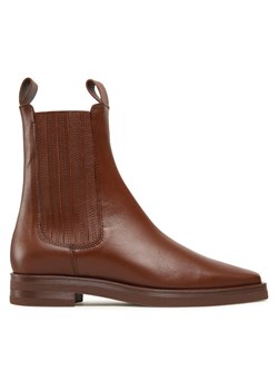 Sztyblety Gino Rossi 222FW131 Brązowy ze sklepu eobuwie.pl w kategorii Botki - zdjęcie 182050219