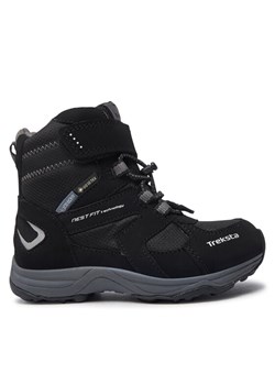 Śniegowce Treksta Arrow Gtx High GORE-TEX 1720559 008 Czarny ze sklepu eobuwie.pl w kategorii Buty zimowe dziecięce - zdjęcie 182050247