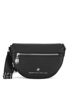 Torebka Beverly Hills Polo Club BHPC-C-009-07 Czarny ze sklepu eobuwie.pl w kategorii Listonoszki - zdjęcie 182050468