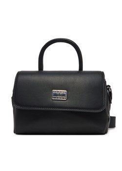 Torebka Tommy Jeans Tjw American Cool Flap Crossover AW0AW17296 Czarny ze sklepu eobuwie.pl w kategorii Torebki damskie - zdjęcie 182050598