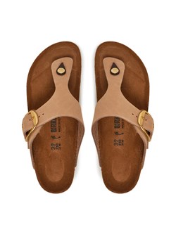 Japonki Birkenstock Gizeh Big Buckle LENB 1024007 Różowy ze sklepu eobuwie.pl w kategorii Klapki damskie - zdjęcie 182050618