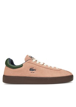 Sneakersy Lacoste Baseshot 7-49SFA0051 Różowy ze sklepu eobuwie.pl w kategorii Buty sportowe damskie - zdjęcie 182050675