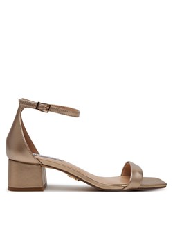 Sandały Steve Madden Gena SM11003579 Złoty ze sklepu eobuwie.pl w kategorii Sandały damskie - zdjęcie 182050815