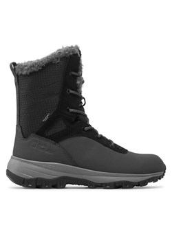 Śniegowce Jack Wolfskin Everquest Texapore Snow High W 4053601 Czarny ze sklepu eobuwie.pl w kategorii Śniegowce damskie - zdjęcie 182050896