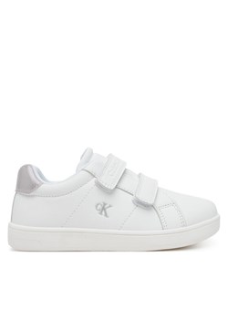 Sneakersy Calvin Klein Jeans Low Cut Velcro Sneaker V1A9-82007-1355 S Biały ze sklepu eobuwie.pl w kategorii Buty sportowe dziecięce - zdjęcie 182050918