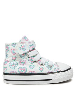 Trampki Converse Chuck Taylor All Star Hearts Easy-On A08379C Kolorowy ze sklepu eobuwie.pl w kategorii Trampki dziecięce - zdjęcie 182051005