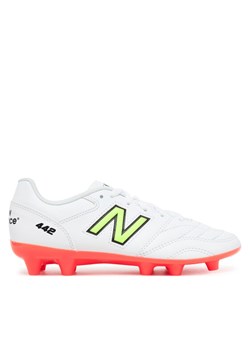 Buty do piłki nożnej New Balance 442 JS43FIB2 Biały ze sklepu eobuwie.pl w kategorii Buty sportowe dziecięce - zdjęcie 182051026
