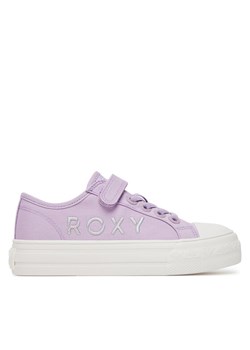 Trampki Roxy 24KC1003 Fioletowy ze sklepu eobuwie.pl w kategorii Trampki dziecięce - zdjęcie 182051049