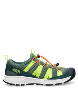 Sneakersy Keen Motozoa Sneaker 1028740 Zielony ze sklepu eobuwie.pl w kategorii Buty sportowe dziecięce - zdjęcie 182051055