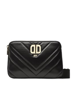 Torebka DKNY Delphine Dbl Zip Cbo R23EBG29 Czarny ze sklepu eobuwie.pl w kategorii Listonoszki - zdjęcie 182051059