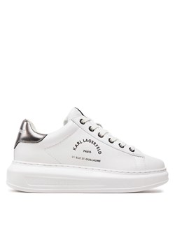 Sneakersy KARL LAGERFELD KL62538K Biały ze sklepu eobuwie.pl w kategorii Buty sportowe damskie - zdjęcie 182051106
