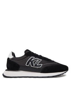 Sneakersy KARL LAGERFELD Kairo KL51124 Czarny ze sklepu eobuwie.pl w kategorii Buty sportowe męskie - zdjęcie 182051115