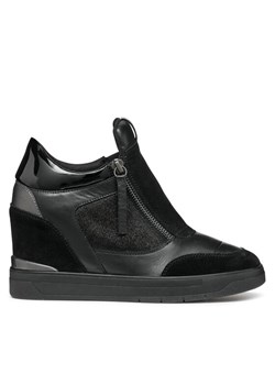Sneakersy Geox D Maurica D35PRA 085TC C9999 Czarny ze sklepu eobuwie.pl w kategorii Buty sportowe damskie - zdjęcie 182051335