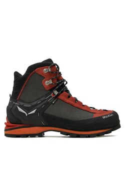 Trekkingi Salewa Crow Gtx GORE-TEX 61328-0935 Czarny ze sklepu eobuwie.pl w kategorii Buty trekkingowe męskie - zdjęcie 182051486