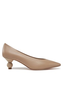 Czółenka Weekend Max Mara 2515521054600 Beżowy ze sklepu eobuwie.pl w kategorii Czółenka - zdjęcie 182051699