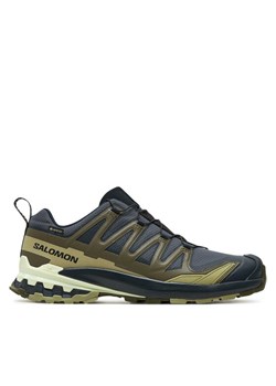 Trekkingi Salomon XA PRO 3D V9 GTX GORE-TEX L47823000 Szary ze sklepu eobuwie.pl w kategorii Buty trekkingowe męskie - zdjęcie 182051998