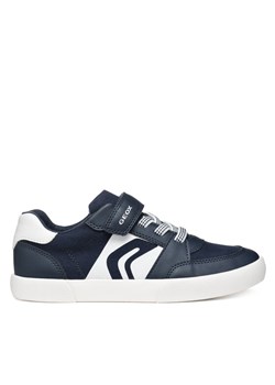 Sneakersy Geox J Gisli J555CD 5410 C4211 S Granatowy ze sklepu eobuwie.pl w kategorii Buty sportowe dziecięce - zdjęcie 182052049