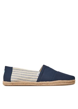 Espadryle Toms Alpargata Rope 10019897 Granatowy ze sklepu eobuwie.pl w kategorii Espadryle męskie - zdjęcie 182052069