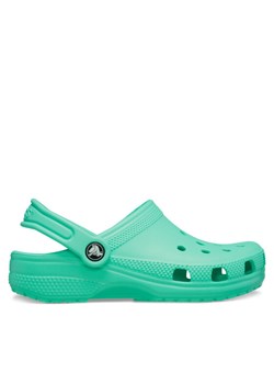 Klapki Crocs Classic Clog T 206990 Zielony ze sklepu eobuwie.pl w kategorii Klapki dziecięce - zdjęcie 182052145