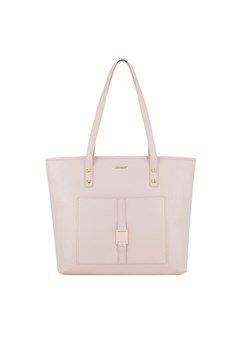 Torebka JENNY JNY-M-005-07 Beżowy ze sklepu eobuwie.pl w kategorii Torby Shopper bag - zdjęcie 182052169