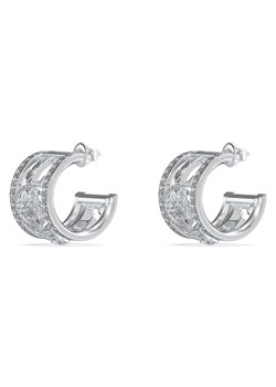 Kolczyki Guess JUBE05 036JW Srebrny ze sklepu eobuwie.pl w kategorii Kolczyki - zdjęcie 182052216