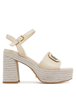 Espadryle Guess FLJFML LEA03 Beżowy ze sklepu eobuwie.pl w kategorii Espadryle damskie - zdjęcie 182052255