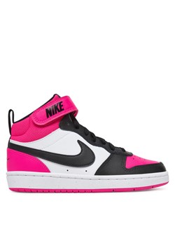 Sneakersy Nike Court Borough Mid 2 Bg HV0933 100 Różowy ze sklepu eobuwie.pl w kategorii Buty sportowe damskie - zdjęcie 182052386