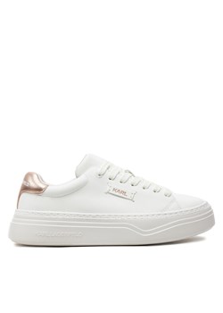 Sneakersy KARL LAGERFELD KL63420 Biały ze sklepu eobuwie.pl w kategorii Buty sportowe damskie - zdjęcie 182052395
