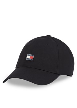 Czapka z daszkiem Tommy Jeans Tjw Heritage Plaque Cap AW0AW16986 Czarny ze sklepu eobuwie.pl w kategorii Czapki z daszkiem damskie - zdjęcie 182052457