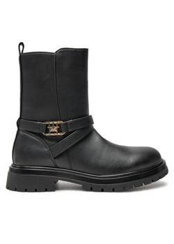 Botki Tommy Hilfiger Boot T3A5-33574-1351 S Czarny ze sklepu eobuwie.pl w kategorii Botki - zdjęcie 182052478