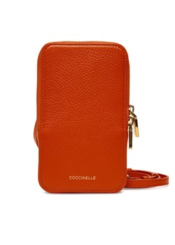 Torebka na telefon Coccinelle E5 MI5 27 01 01 Pomarańczowy ze sklepu eobuwie.pl w kategorii Etui - zdjęcie 182052547