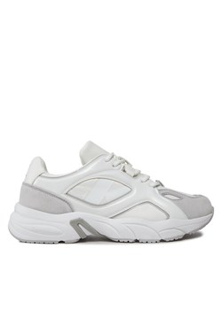 Sneakersy Calvin Klein Jeans Retro Tennis Low Lace Mix Nbs Lu YW0YW01312 Biały ze sklepu eobuwie.pl w kategorii Buty sportowe damskie - zdjęcie 182052659