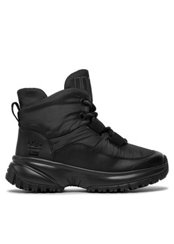 Śniegowce Ugg W Yose Puffer Lace 1143844 Czarny ze sklepu eobuwie.pl w kategorii Śniegowce damskie - zdjęcie 182052899