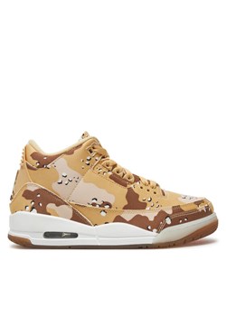 Sneakersy Nike Air Jordan 3 Retro Tex HM4301 200 Beżowy ze sklepu eobuwie.pl w kategorii Buty sportowe damskie - zdjęcie 182053019
