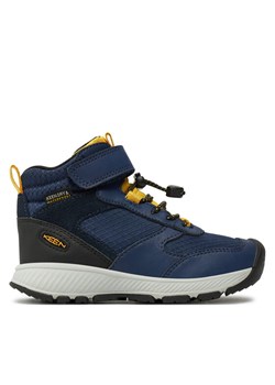 Sneakersy Keen Skua Waterproof Boot 1029627 Granatowy ze sklepu eobuwie.pl w kategorii Buty sportowe dziecięce - zdjęcie 182053065