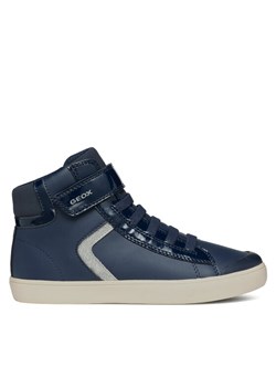 Sneakersy Geox J Gisli Girl J464NA 05402 C4002 M Granatowy ze sklepu eobuwie.pl w kategorii Buty sportowe dziecięce - zdjęcie 182053229