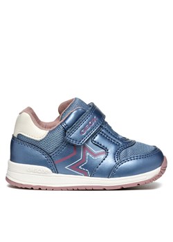 Sneakersy Geox B Rishon Girl B450LA 0NFEW C4239 Niebieski ze sklepu eobuwie.pl w kategorii Buty sportowe dziecięce - zdjęcie 182053248