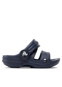 Sandały Crocs Classic Crocs Sandal T 207537 Granatowy ze sklepu eobuwie.pl w kategorii Buciki niemowlęce - zdjęcie 182053295