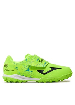 Buty do piłki nożnej Joma Super Copa Jr Turf SCJW2409TFV Żółty ze sklepu eobuwie.pl w kategorii Buty sportowe dziecięce - zdjęcie 182053407