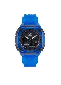 Zegarek adidas Originals City Tech One Watch AOST23058 Niebieski ze sklepu eobuwie.pl w kategorii Zegarki - zdjęcie 182053478